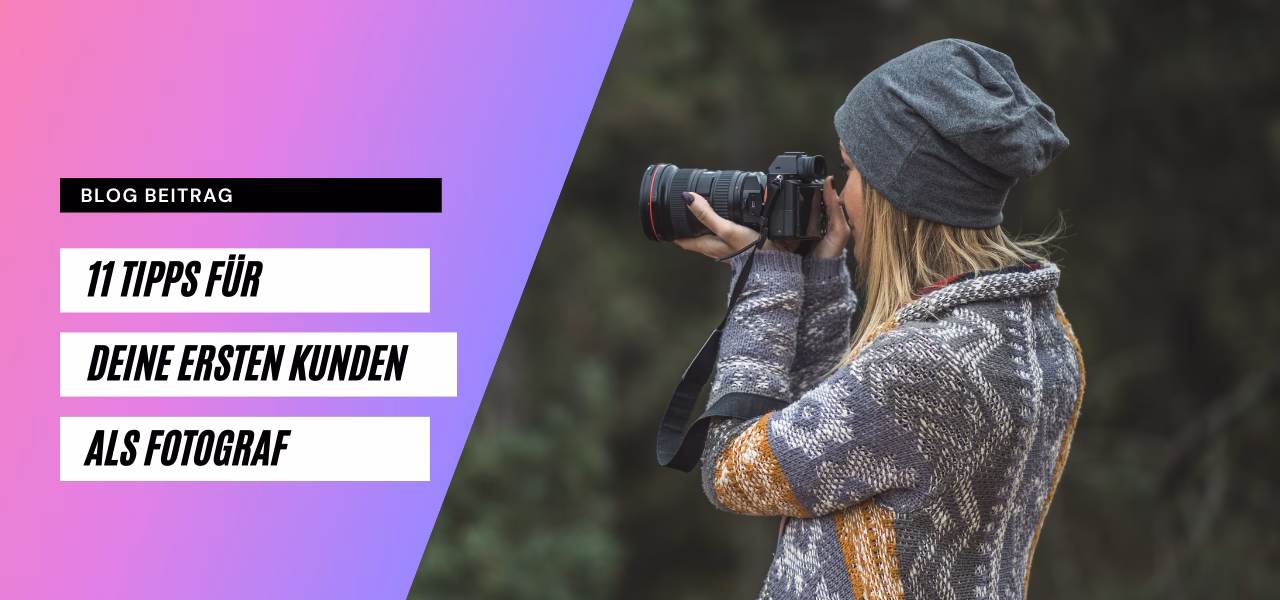 Wie verdiene ich als Fotograf Geld?