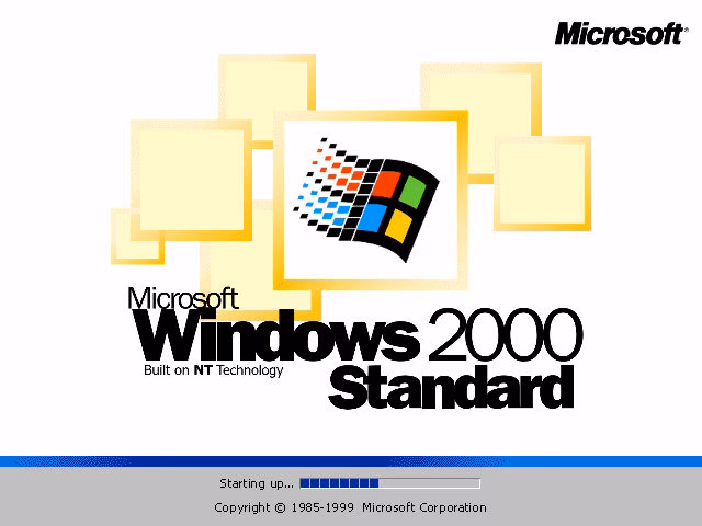 Was hat Windows 2000 gemacht?