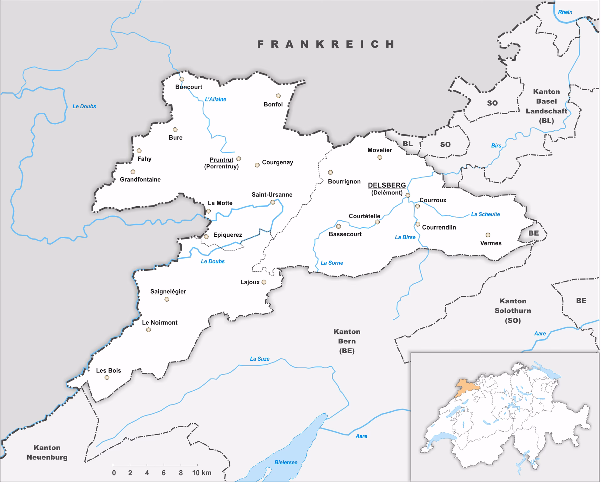 Wie entstand der Kanton Jura?