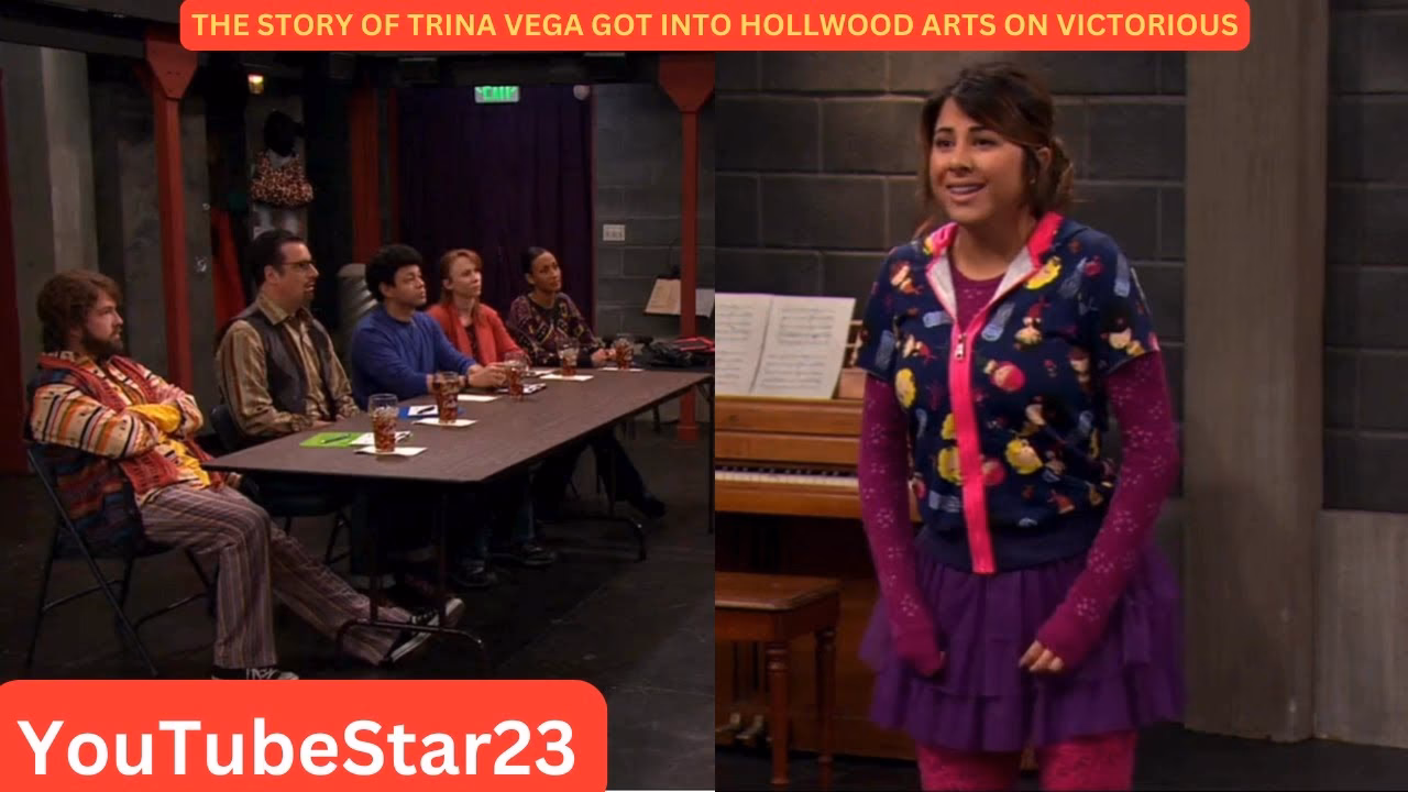 In welcher Folge erfahren wir, wie Trina zu Hollywood Arts kam?