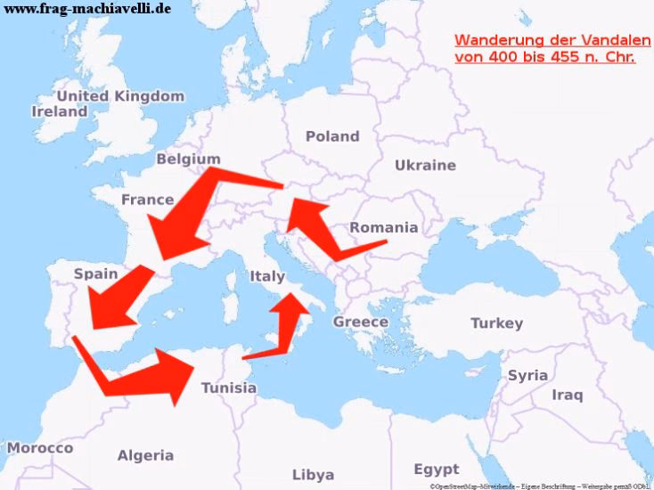 Woher kommen die Goten und Vandalen?