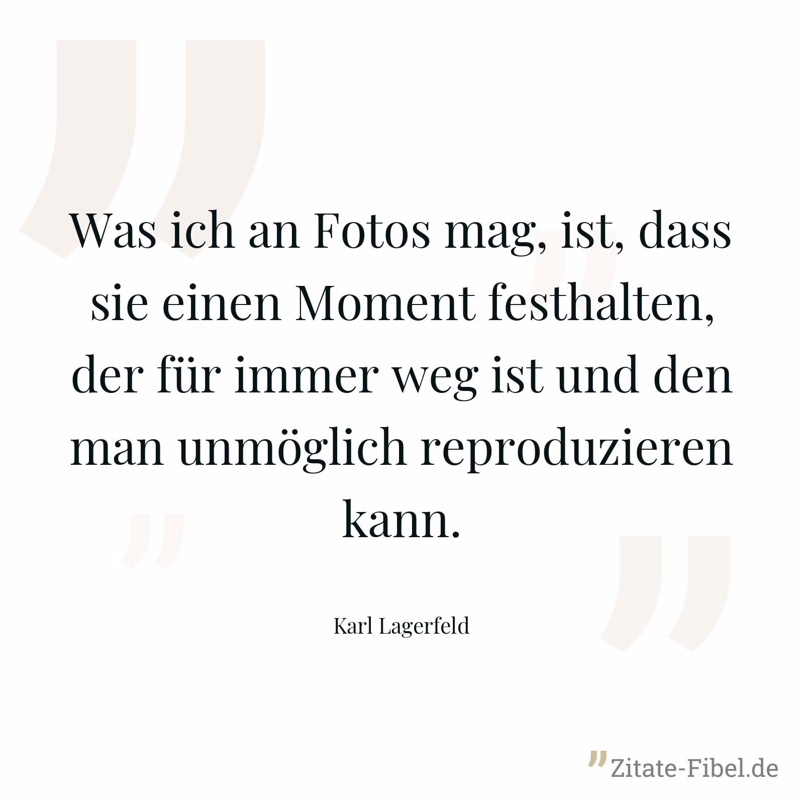 Welche Zitate von Karl Lagerfeld über Eleganz gibt es?
