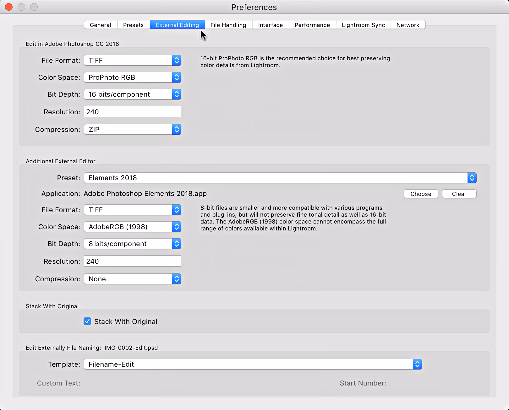 Does Lightroom work with Photoshop Elements?
